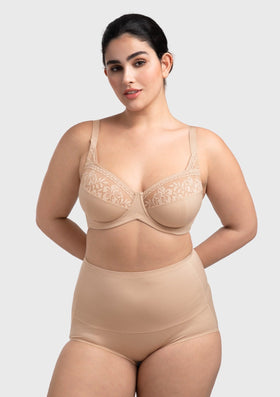 Supportive Seamless Underwire Full Cup Bra - 0
