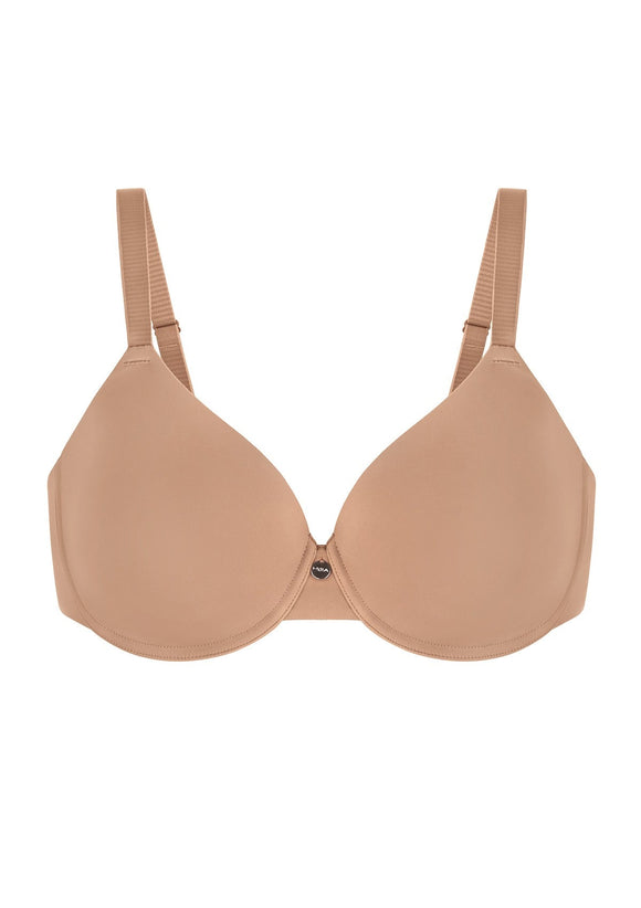 Braveaf Miya SoftSense Comfort Lightly Lined T-shirt Back Smoothing Underwire Plus Size Bra Everyday Bra