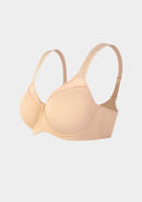 Braveaf Alina Full Coverage Underwire Bra Plus Size Supportive Unlined Adjustable Strap Comfort Fit T-Shirt Style-12