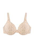 Braveaf Leopard wild Unlined Plus Size Breathable Soft Mesh No Padding Underwire Bra-8
