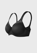 Braveaf Alina Full Coverage Underwire Bra Plus Size Supportive Unlined Adjustable Strap Comfort Fit T-Shirt Style-18